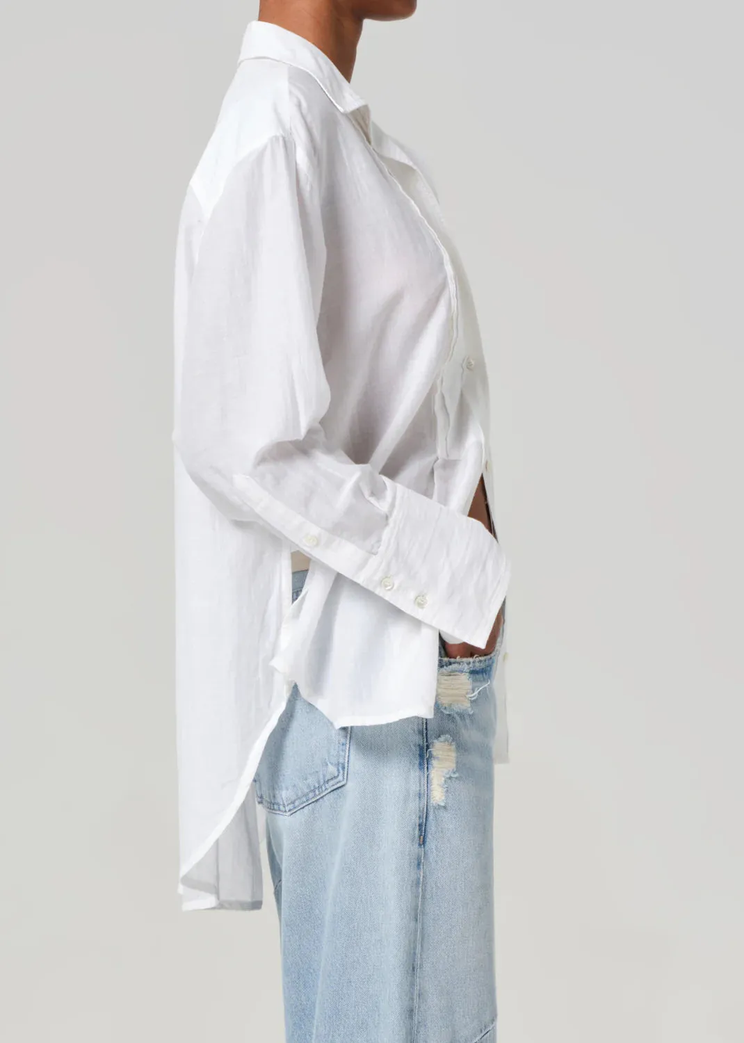 Polina Shirt in White