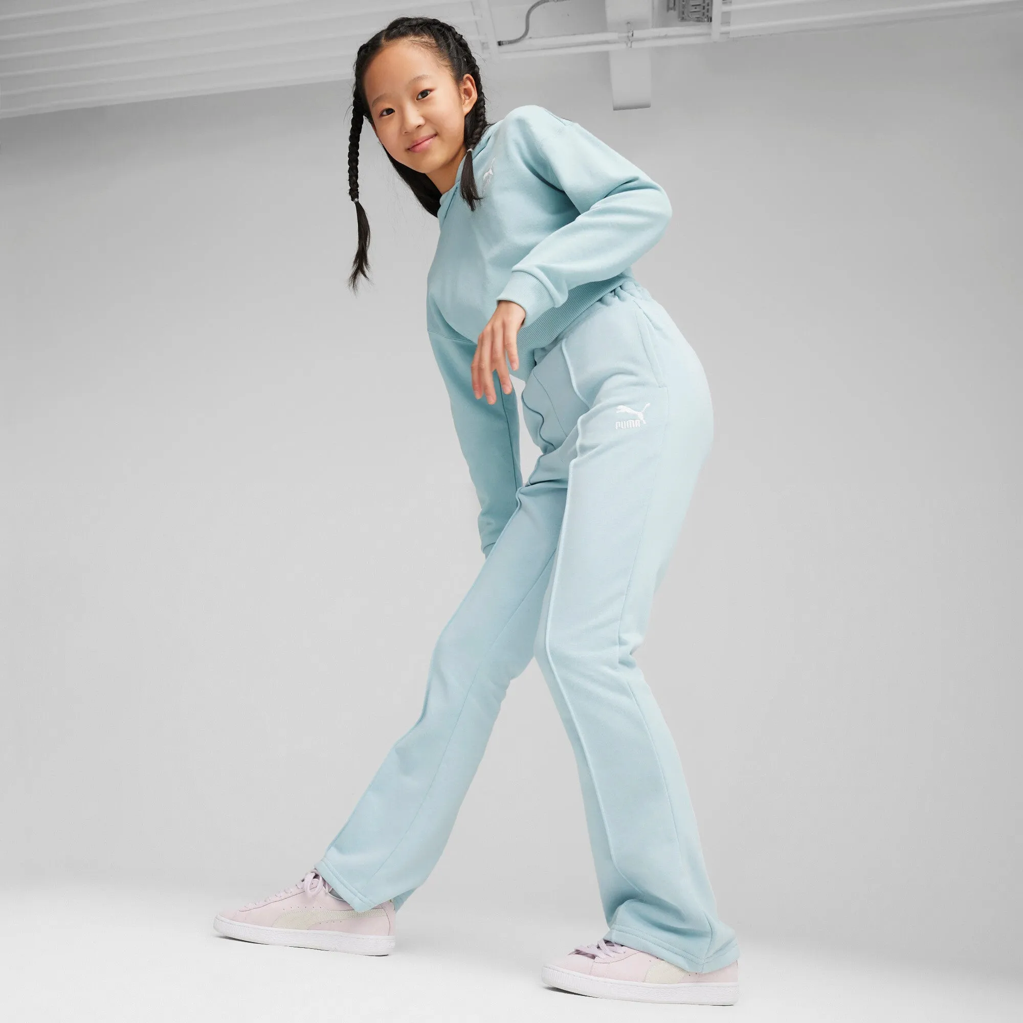 PUMA Big Kids' Girls' Classic Flared Pants