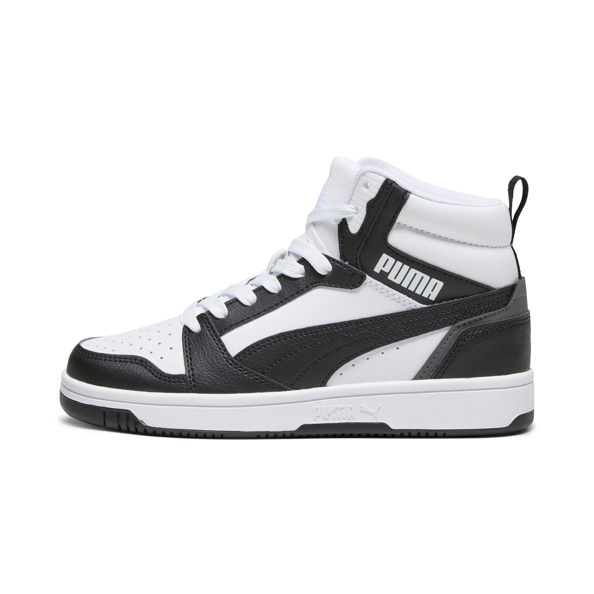 PUMA Big Kids' Rebound V6 Mid Sneakers