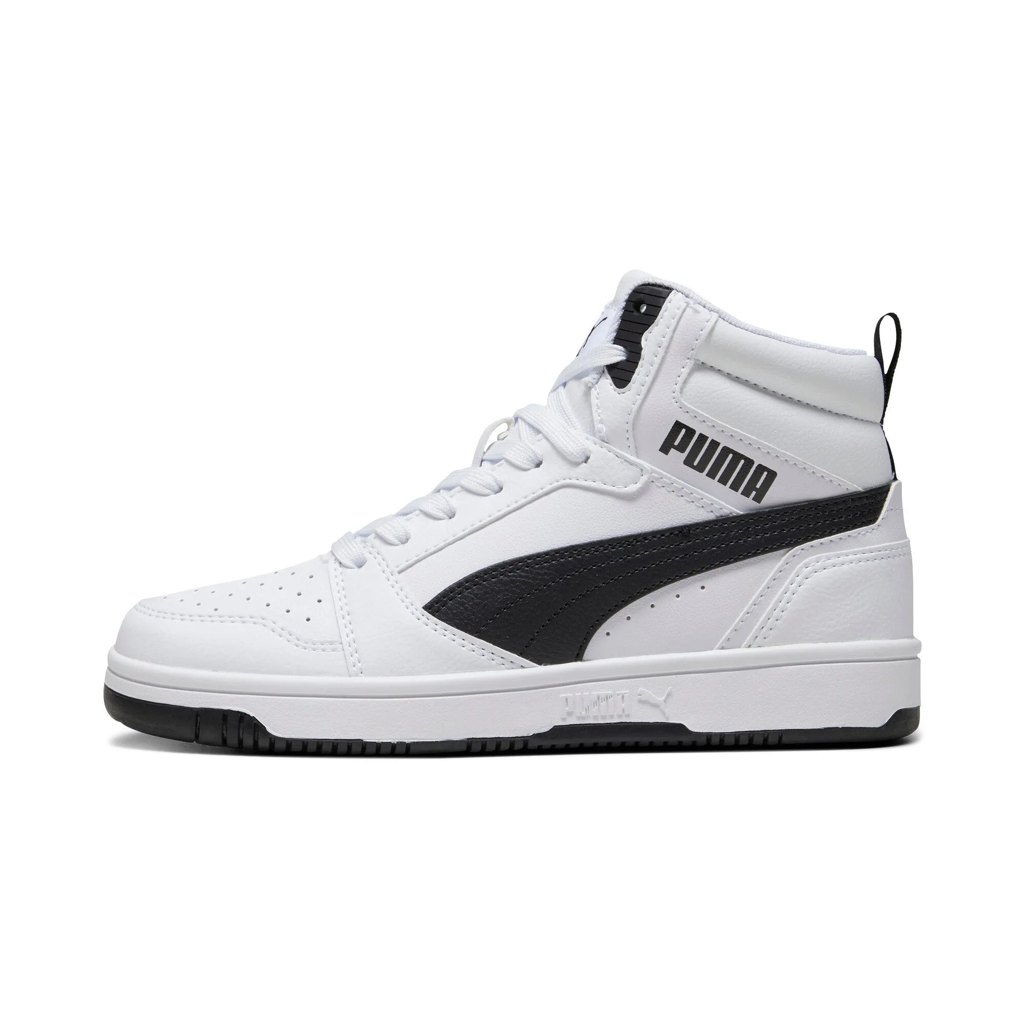 PUMA Big Kids' Rebound V6 Mid Sneakers