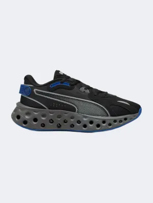 Puma Softride Frequence Men Running Shoes Black/Blue