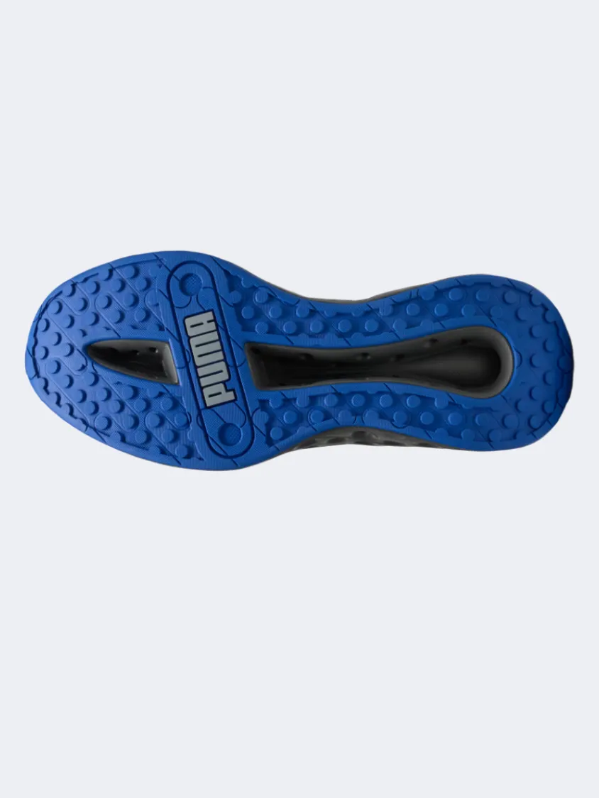 Puma Softride Frequence Men Running Shoes Black/Blue