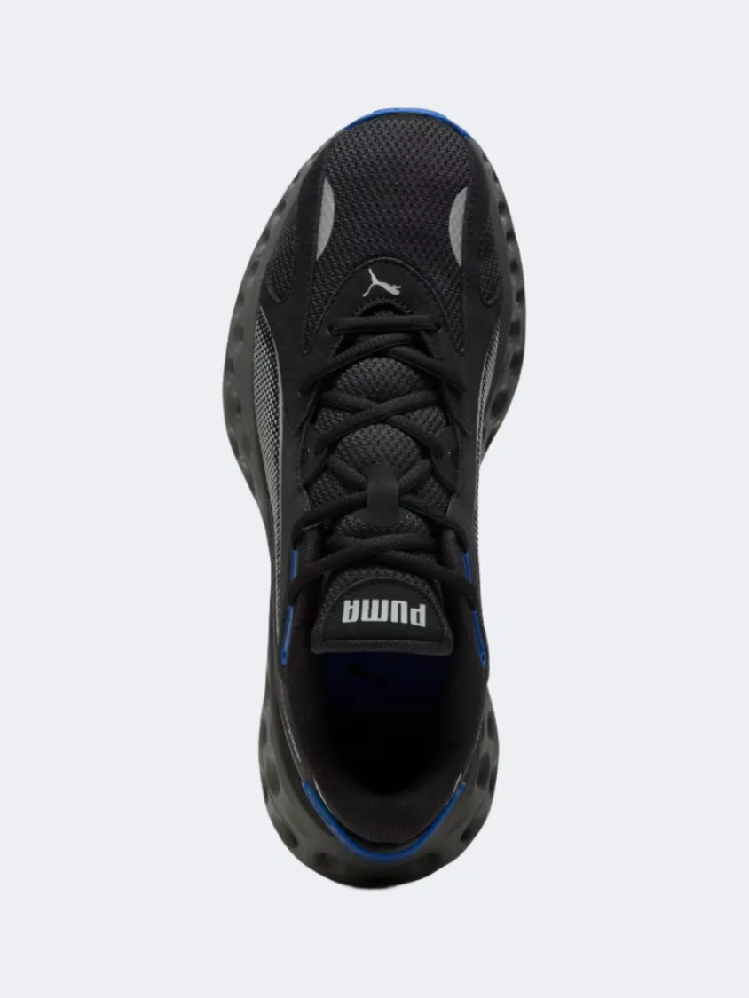 Puma Softride Frequence Men Running Shoes Black/Blue