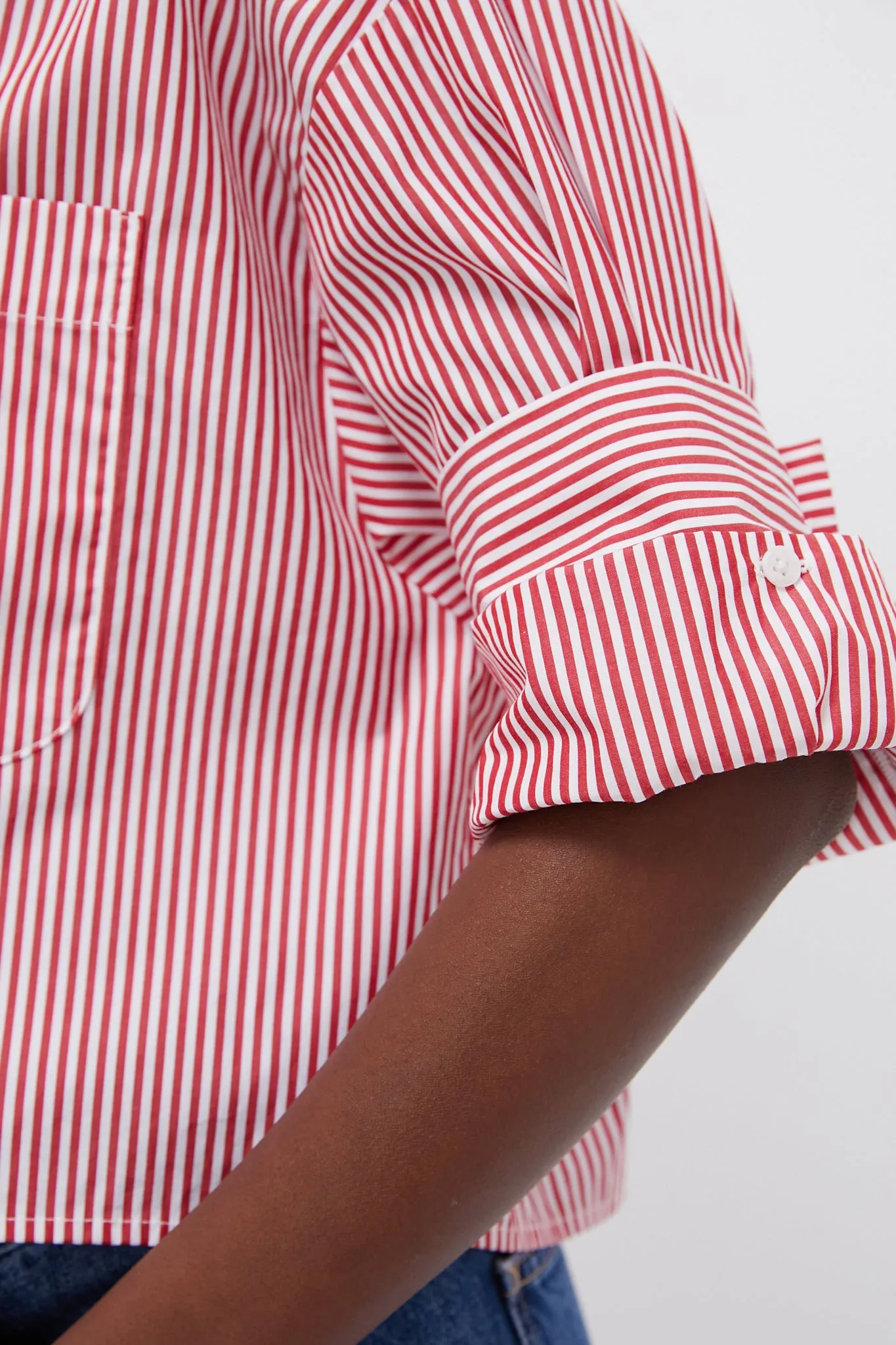 Red and White Next Ex Shirt