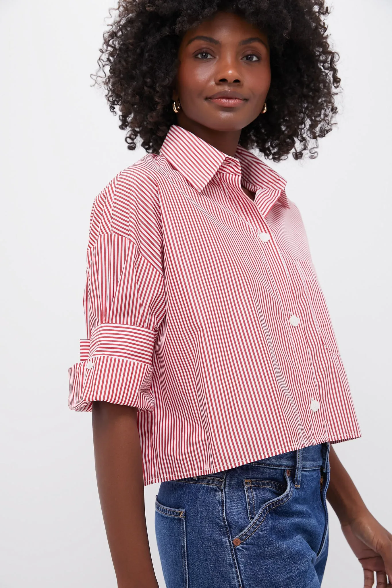 Red and White Next Ex Shirt