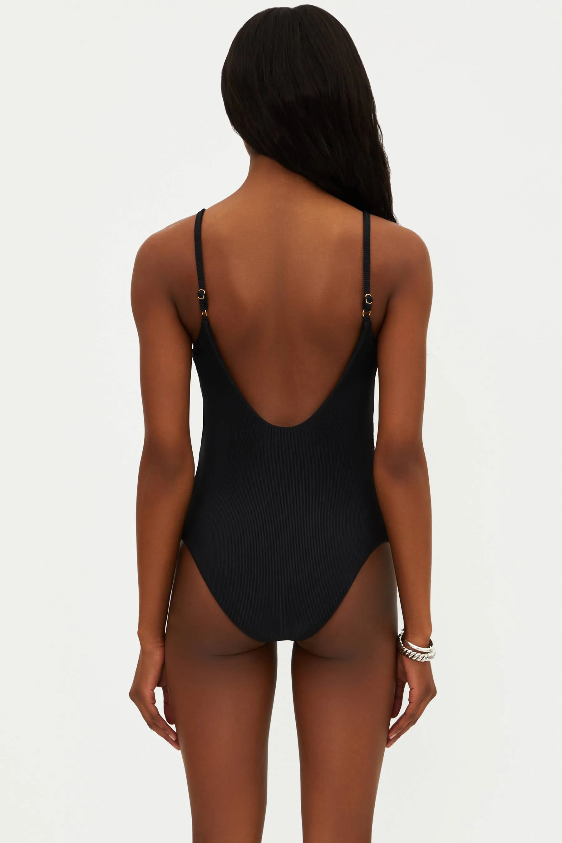 Reese One Piece Black Beach Riot