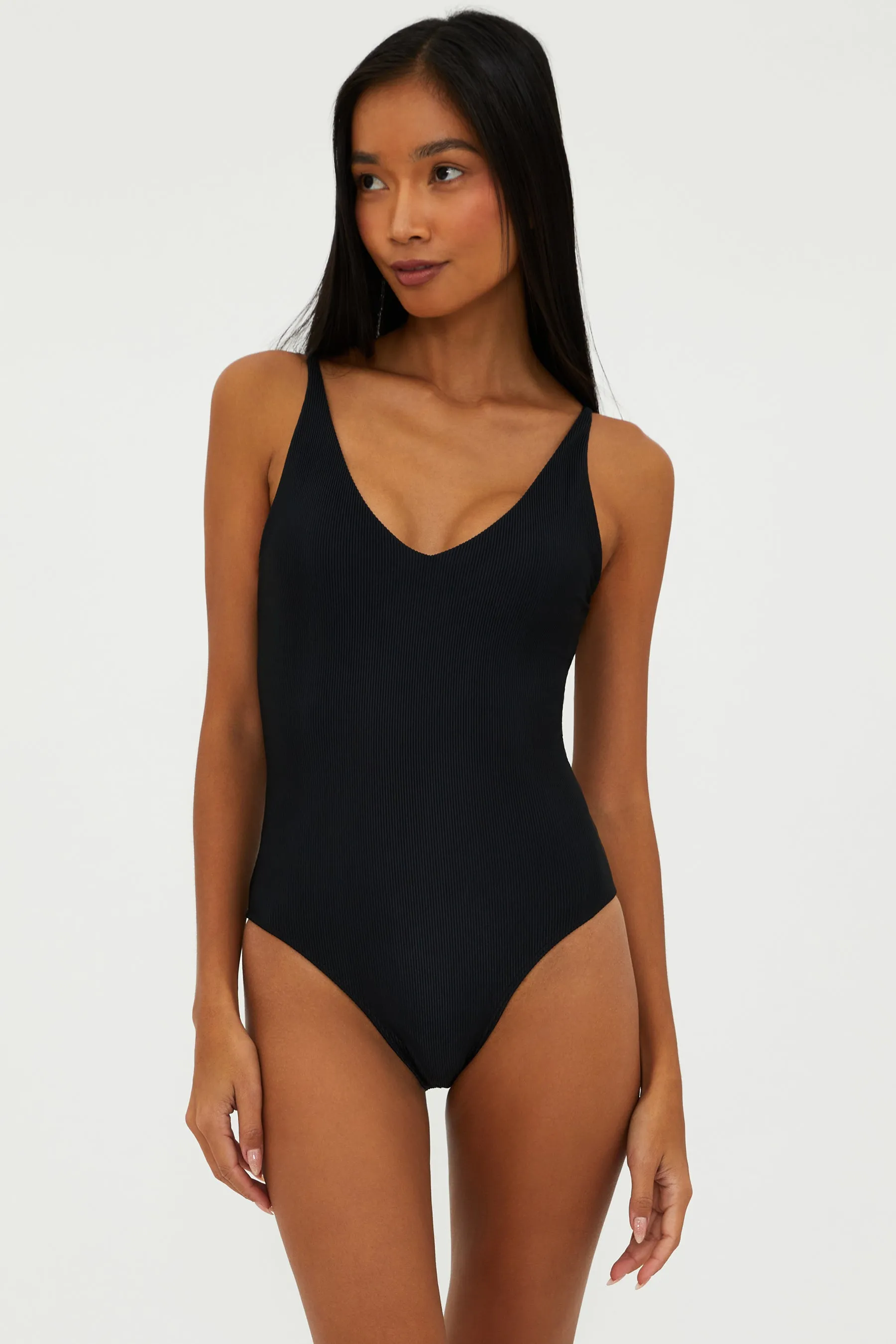 Reese One Piece Black Beach Riot