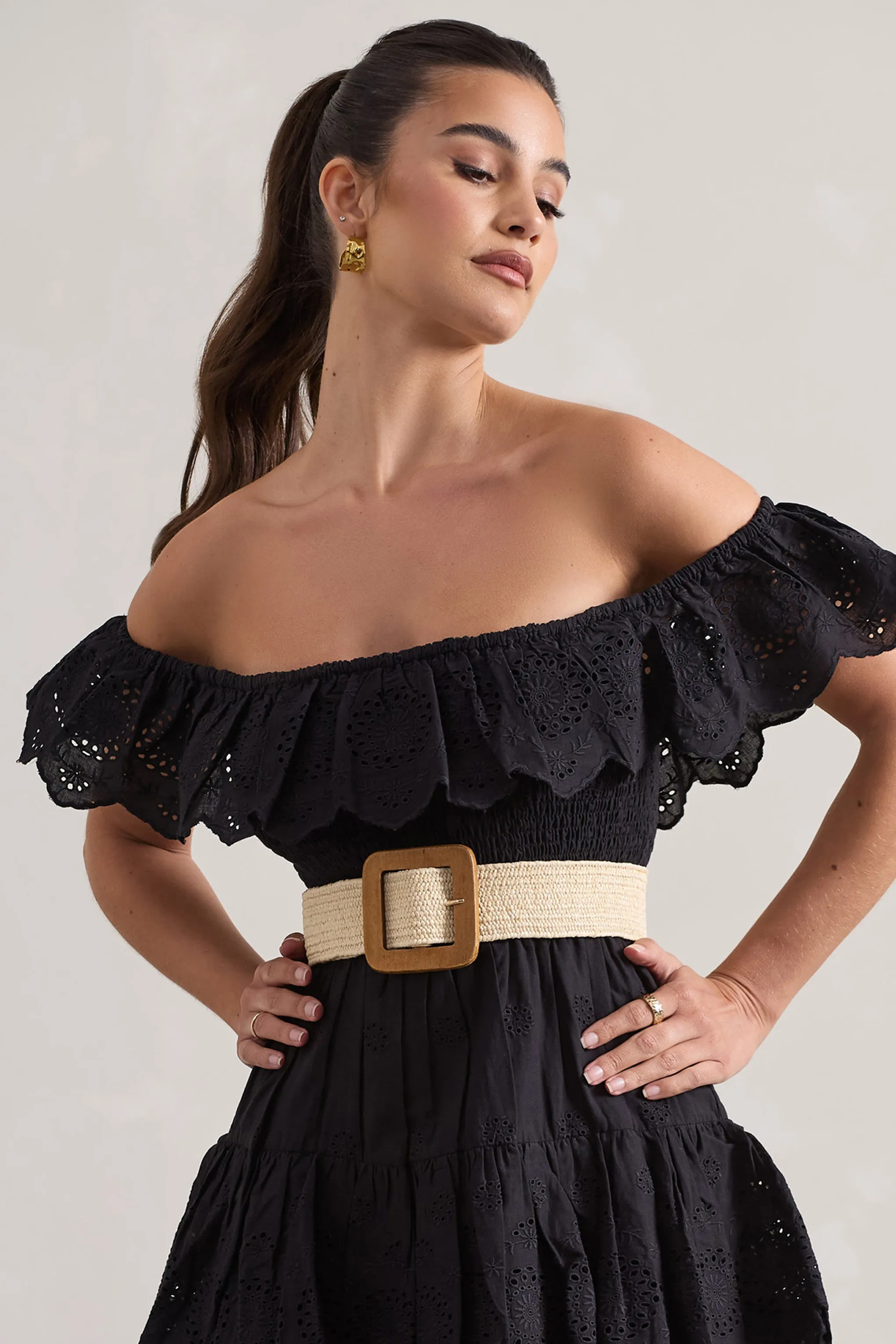 Salento | Beige Natural Woven Belt Club L London