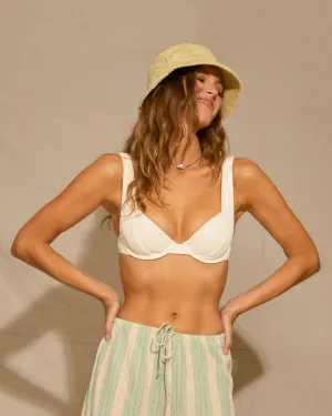 Salt And Sol Chloe Underwire Bikini Top - Salt Crystal Billabong