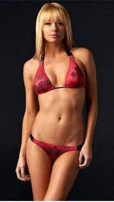 Sinful Femme Fatal Bikini in Red