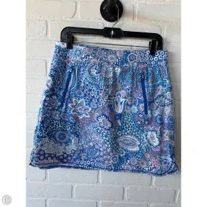 Skort By Talbots In Blue & White, Size: 8p