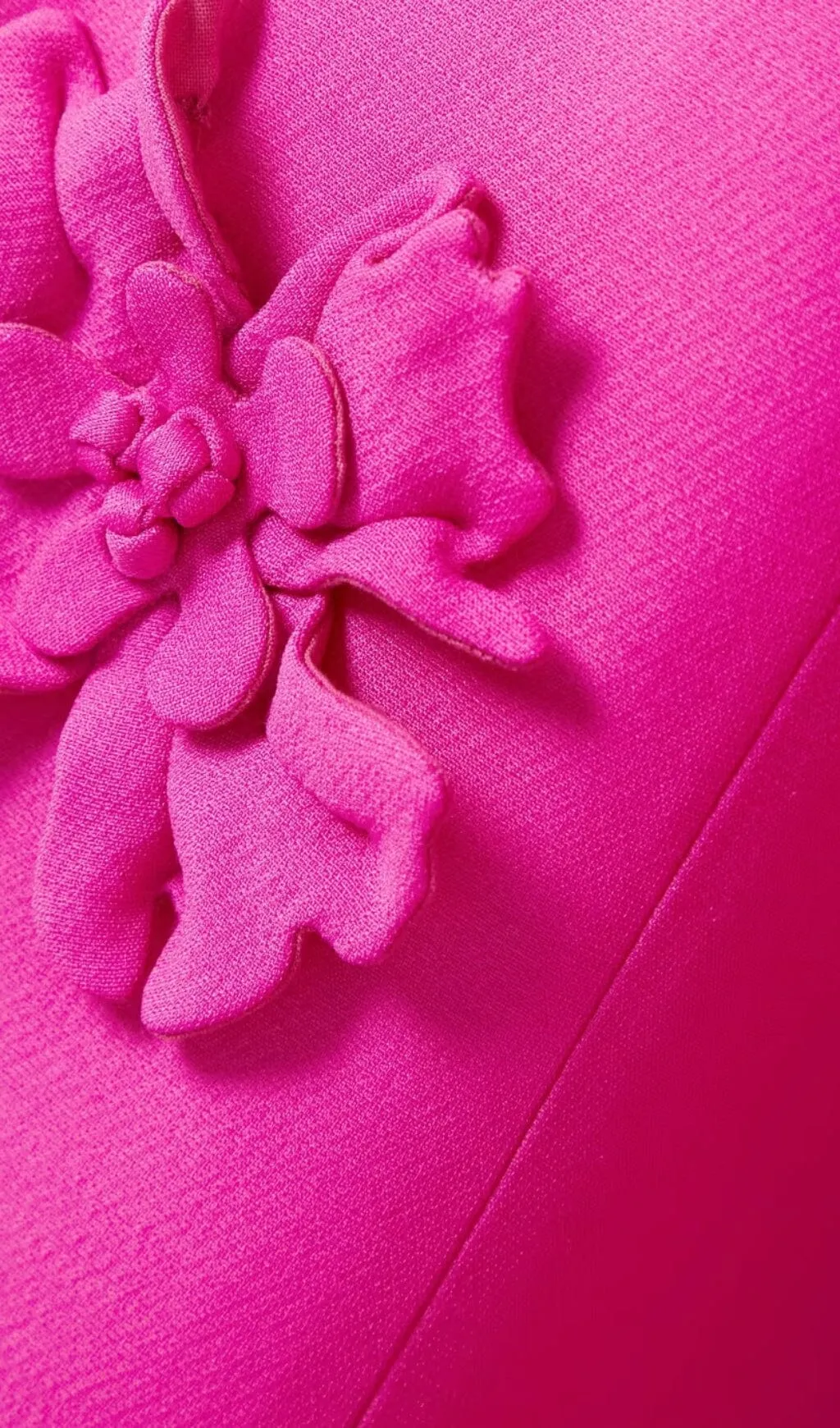 STEREO FLOWER MID-RISE JEANS IN PINK Gloria Lanvin