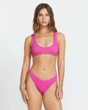 Summer High Jesse Tank Bikini Top - Fiesta Pink Billabong