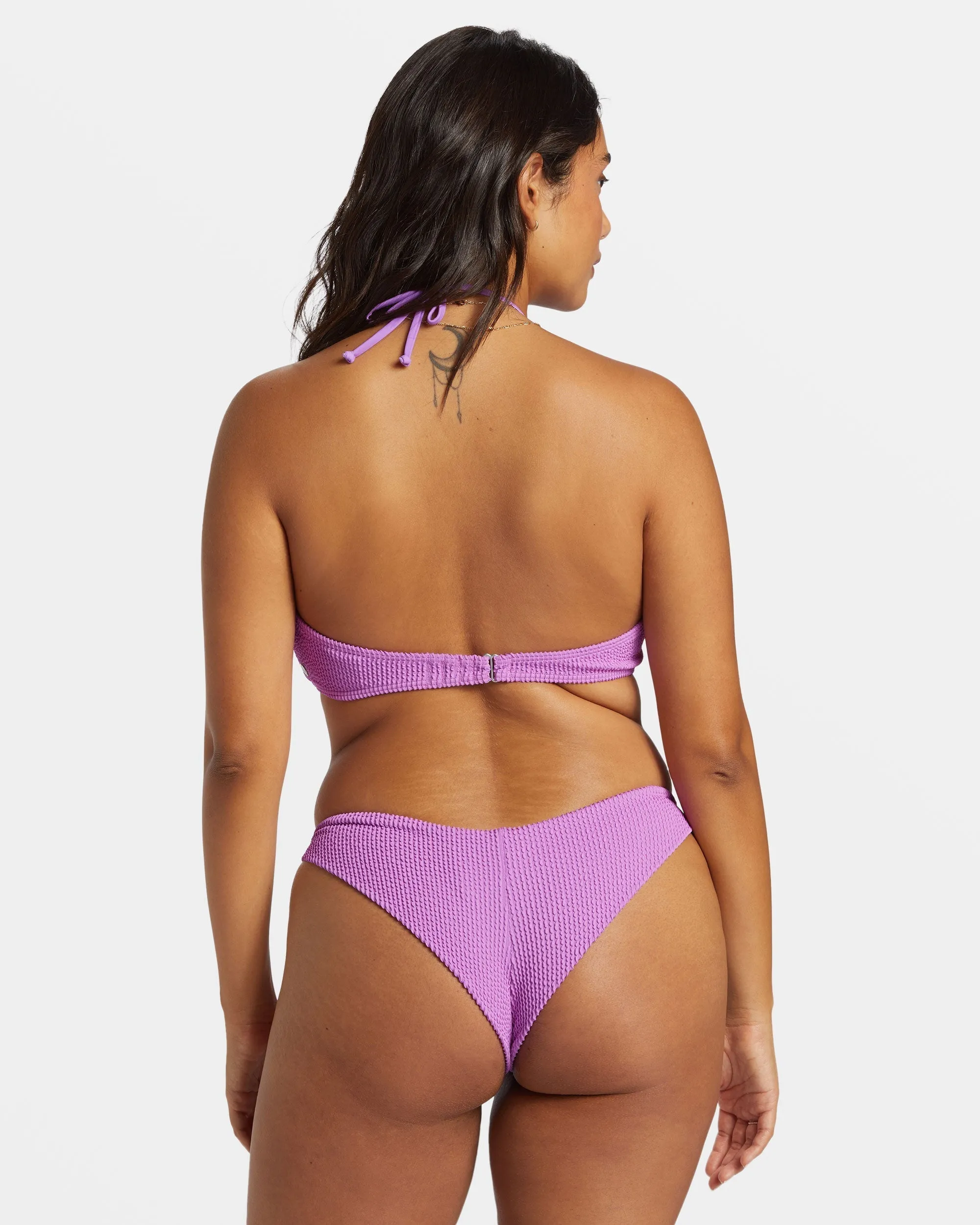 Summer High Multi-Way Bandeau Bikini Top - Bright Orchid Billabong
