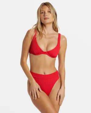 Summer High Ruby Underwire Bikini Top - Fiesta Red Billabong