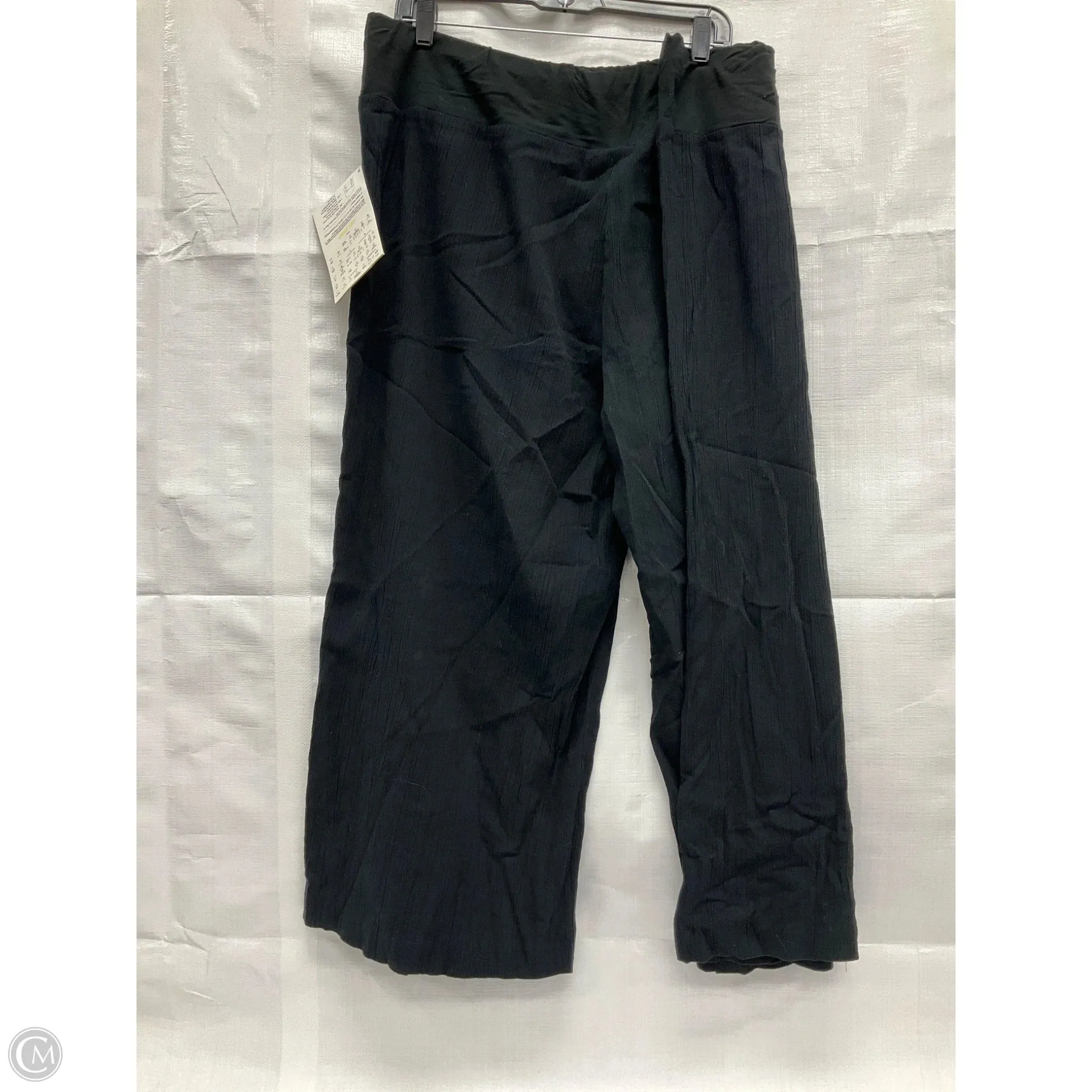 Swimwear Cover-up By Emme In Black, Size: 3x