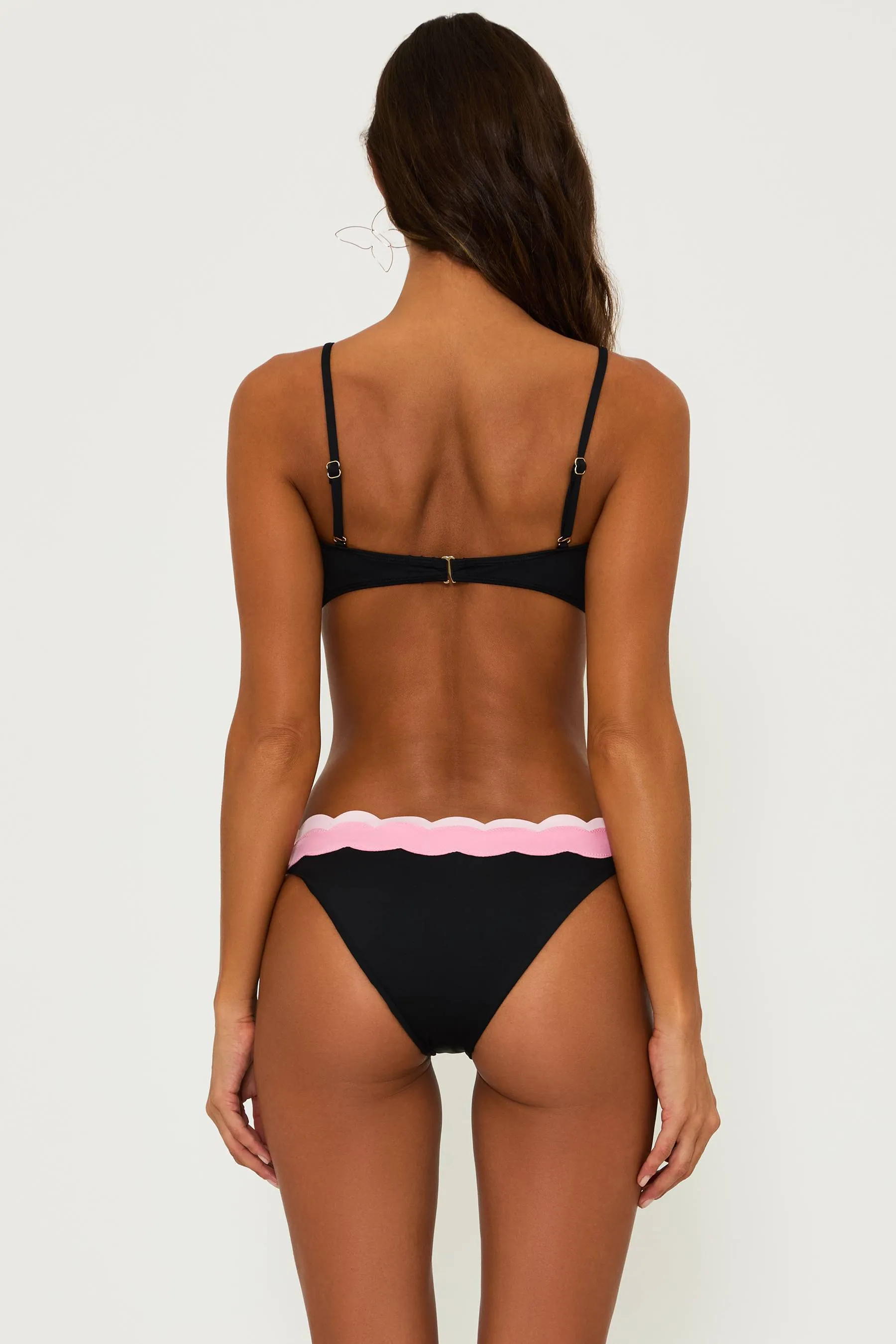 Sybil Top Sweet Berry Wave Beach Riot
