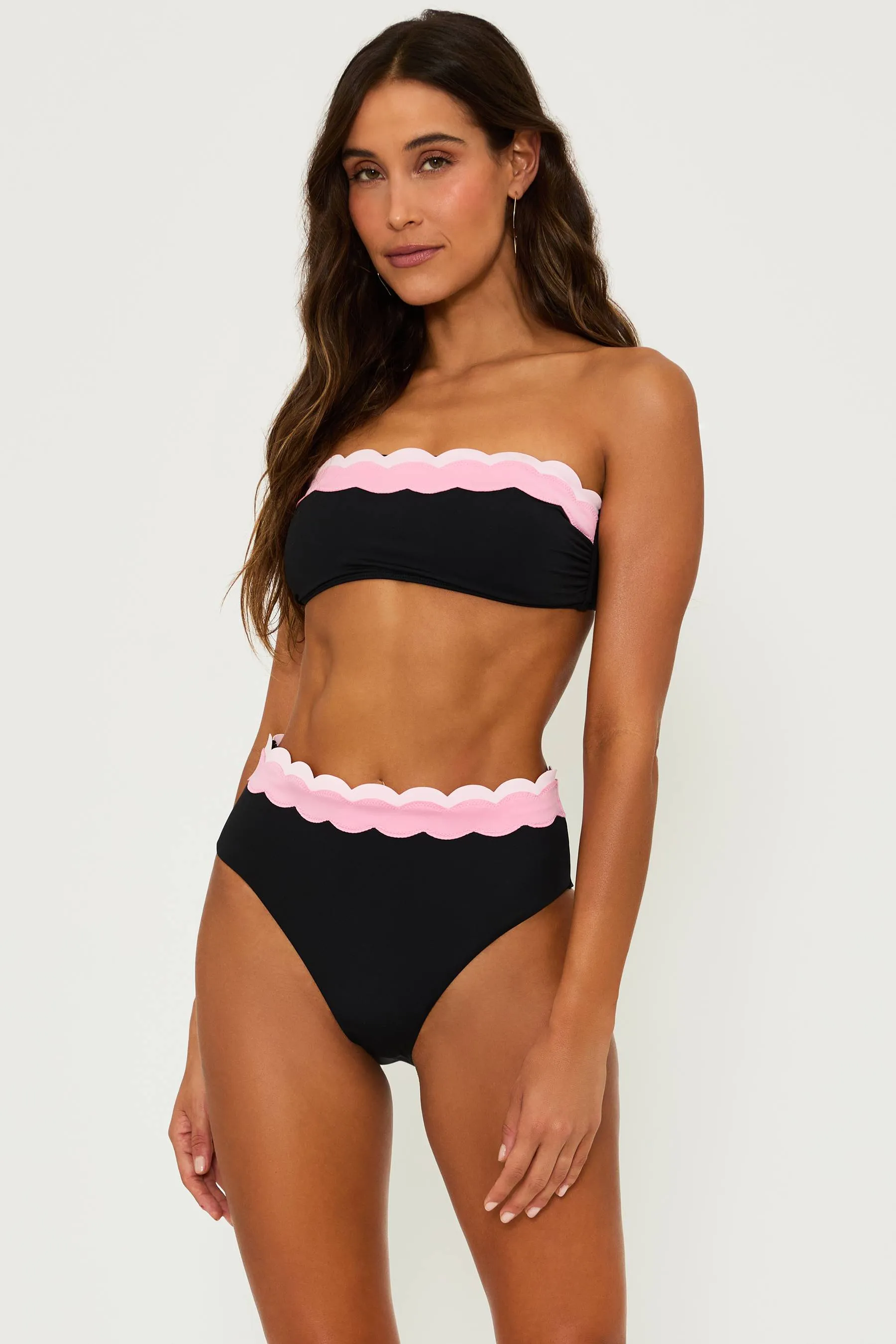 Sybil Top Sweet Berry Wave Beach Riot