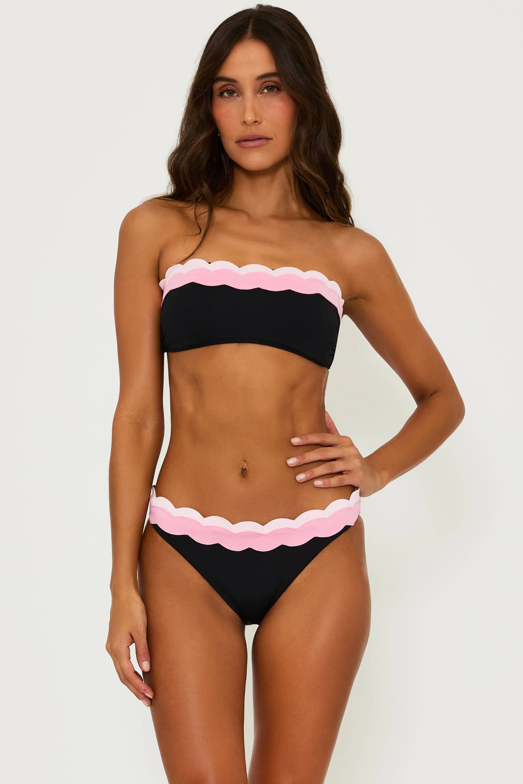 Sybil Top Sweet Berry Wave Beach Riot