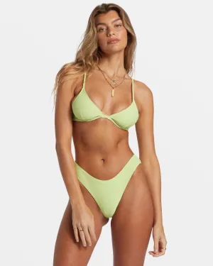 Tanlines Reese Underwire Bikini Top - Lime Zest Billabong