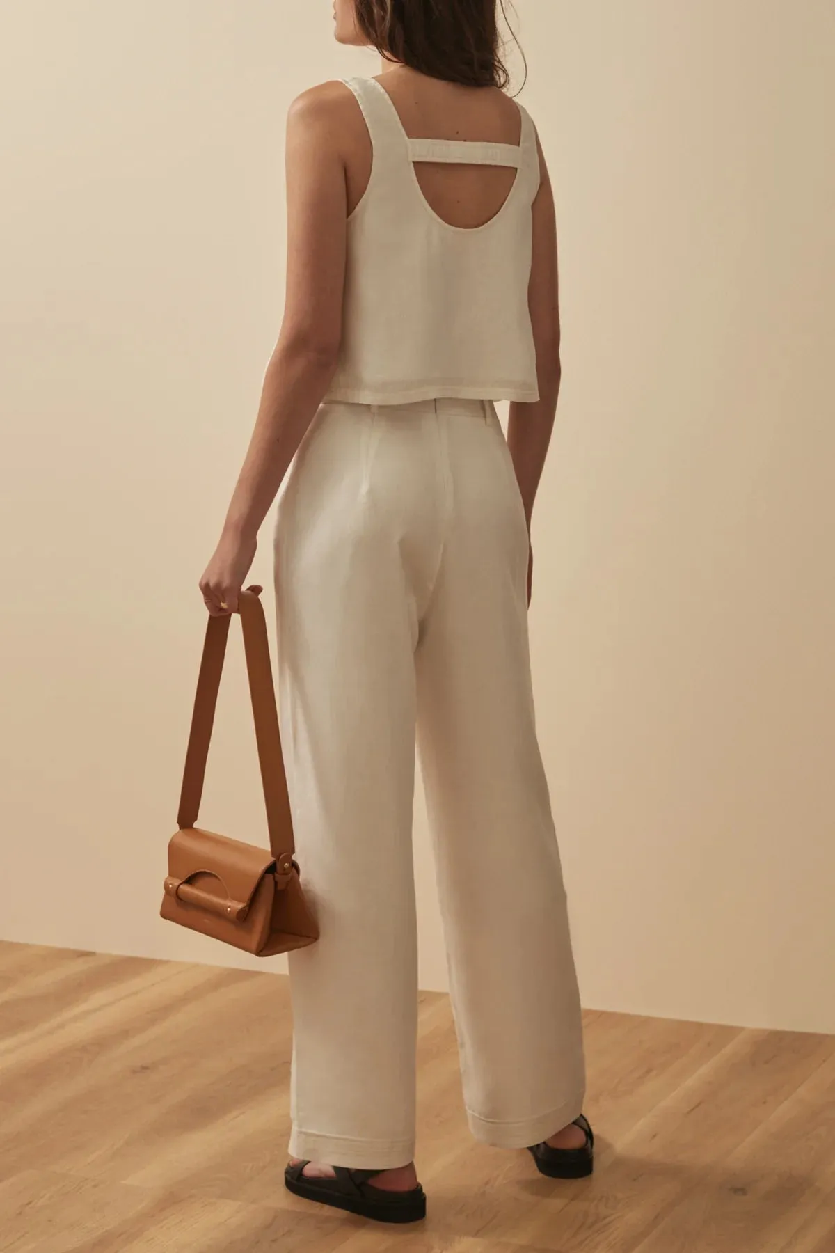 The Eynid Pant - White