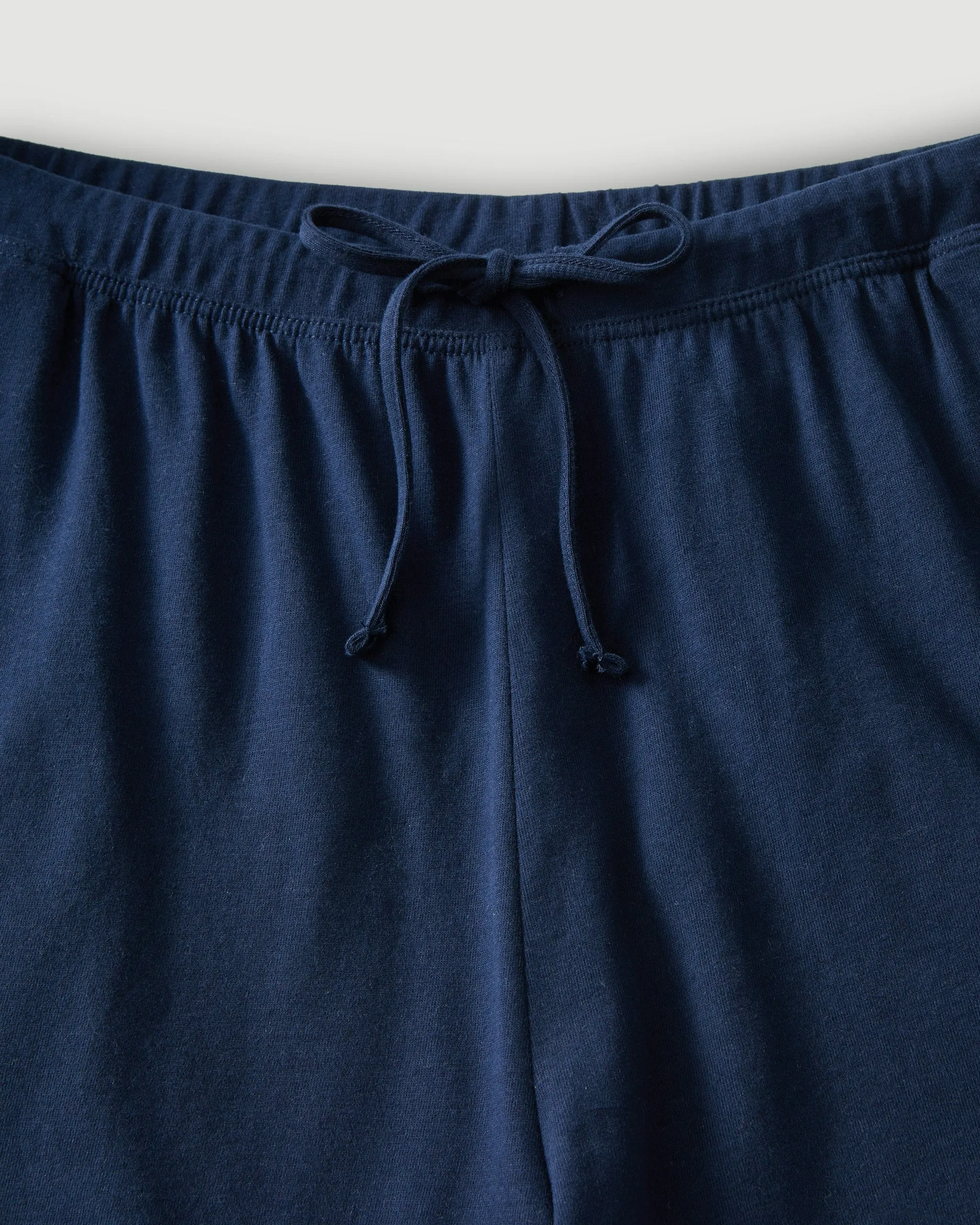 The Olivia Pima Short Set in Navy Foulard