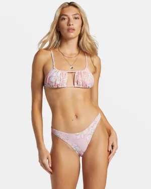 The Tropics Call Alina Bralette Bikini Top - Feeling Peachy Billabong