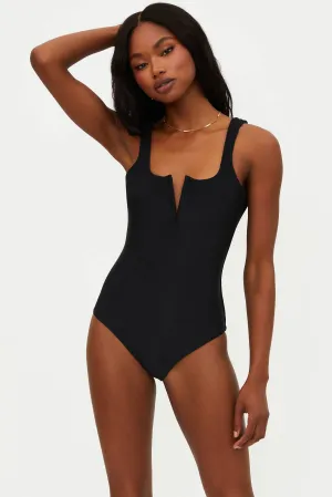 Tropez One Piece Black Beach Riot