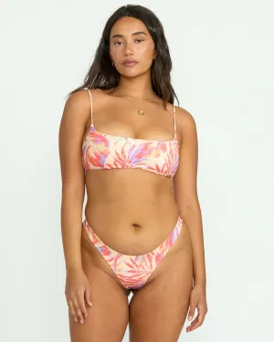 Tropic Wave Reversible Jaclyn Crop Bikini Top - Multi Billabong