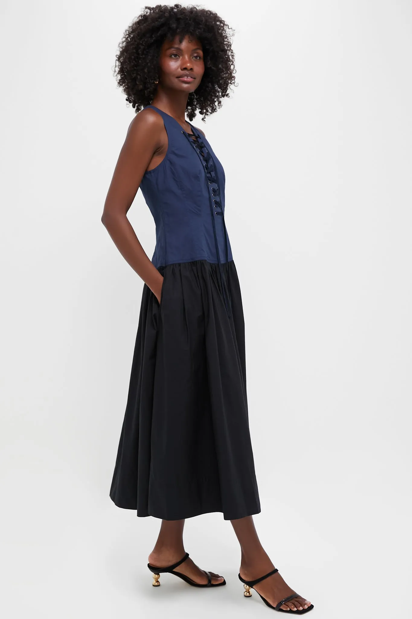 Twilight Colorblock Denia Dress