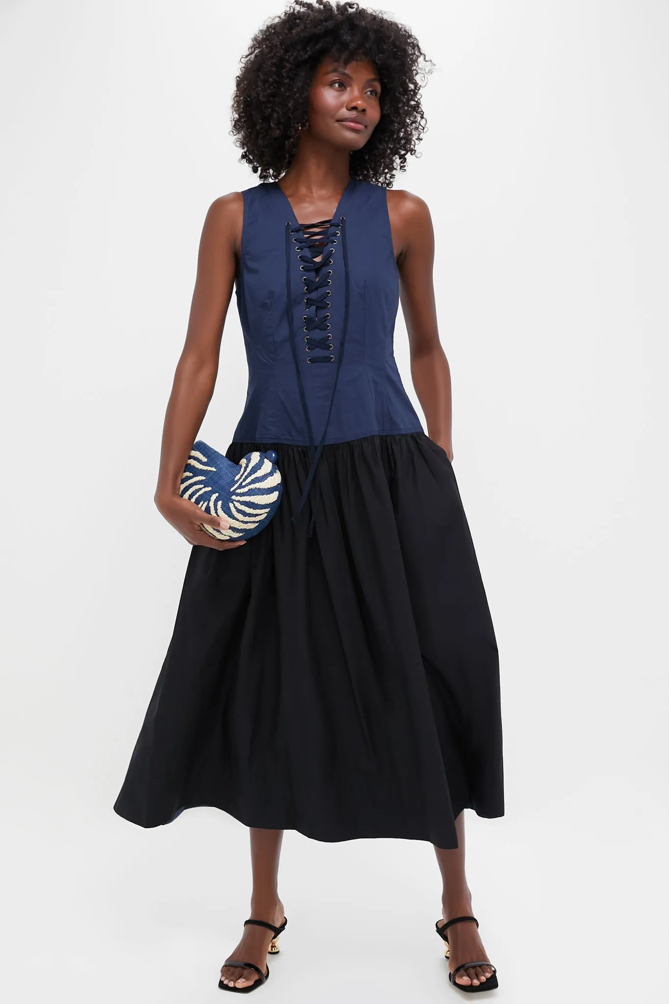 Twilight Colorblock Denia Dress