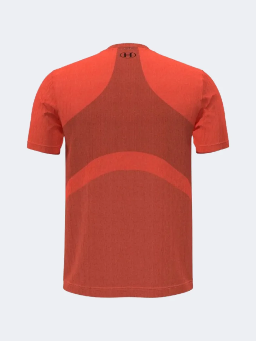 Under Armour Vanish Seamless Men Training T-Shirt Fire/Castlerock