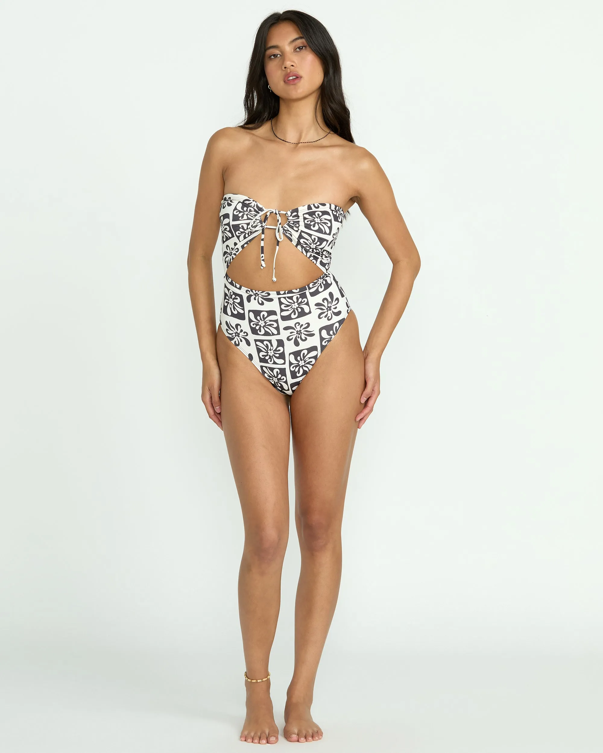 Ur A Legend Andrew One-Piece Swimsuit - Black Sands Billabong