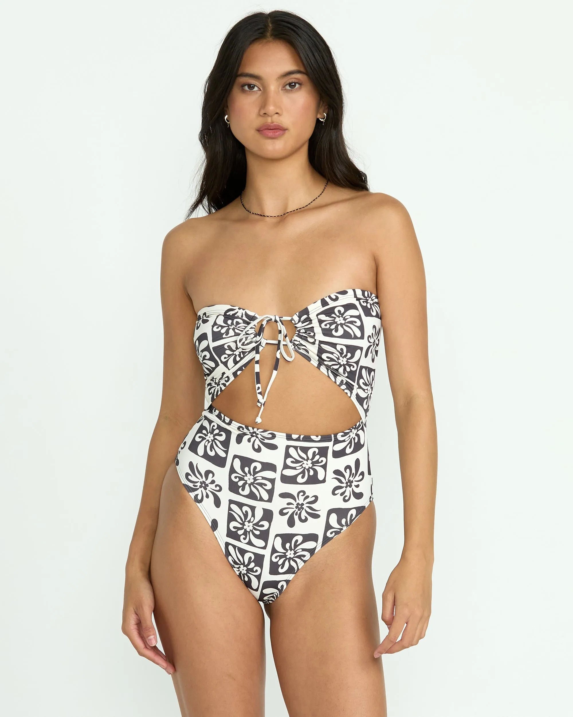 Ur A Legend Andrew One-Piece Swimsuit - Black Sands Billabong