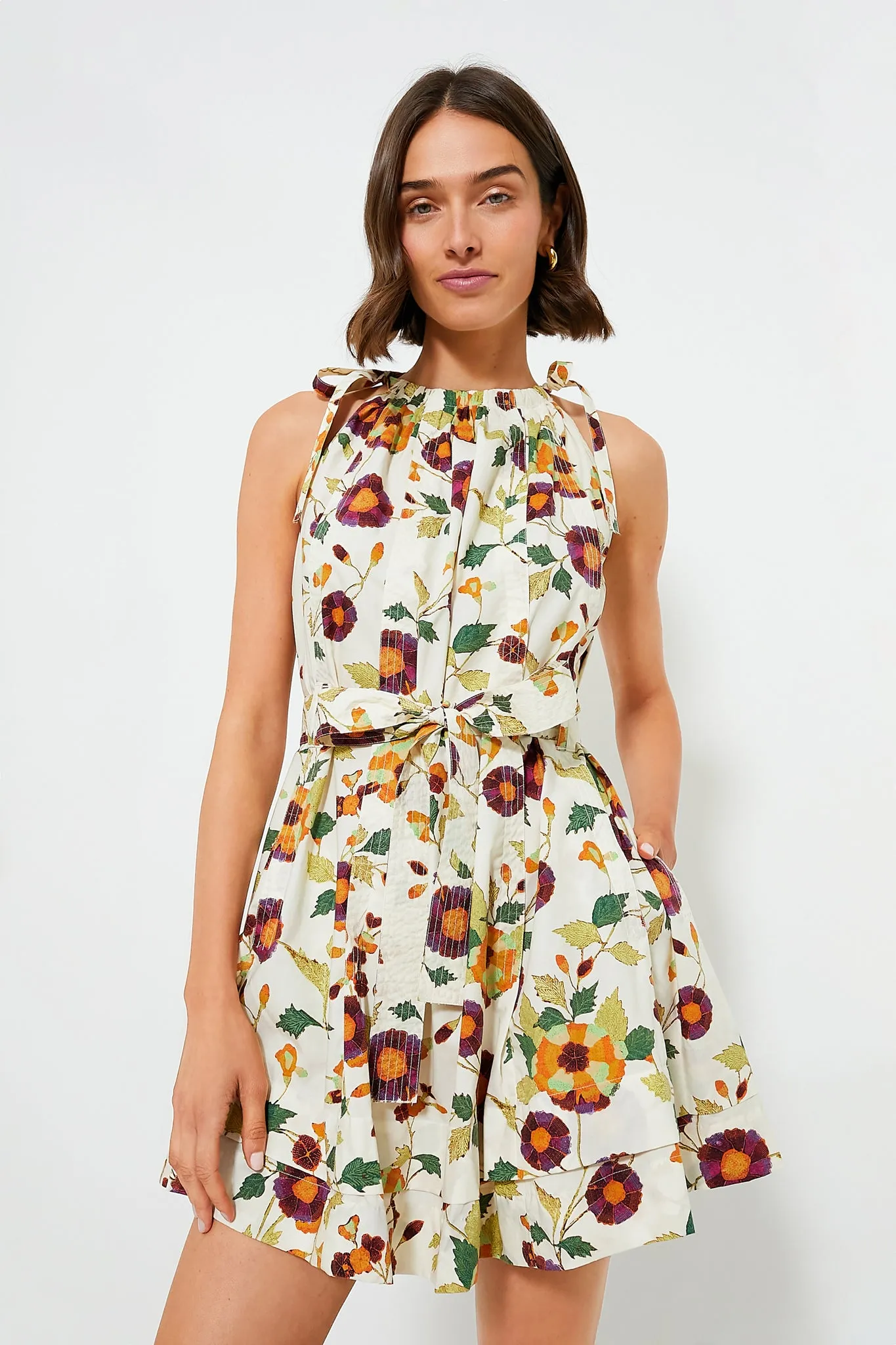 White Iris Brienne Dress