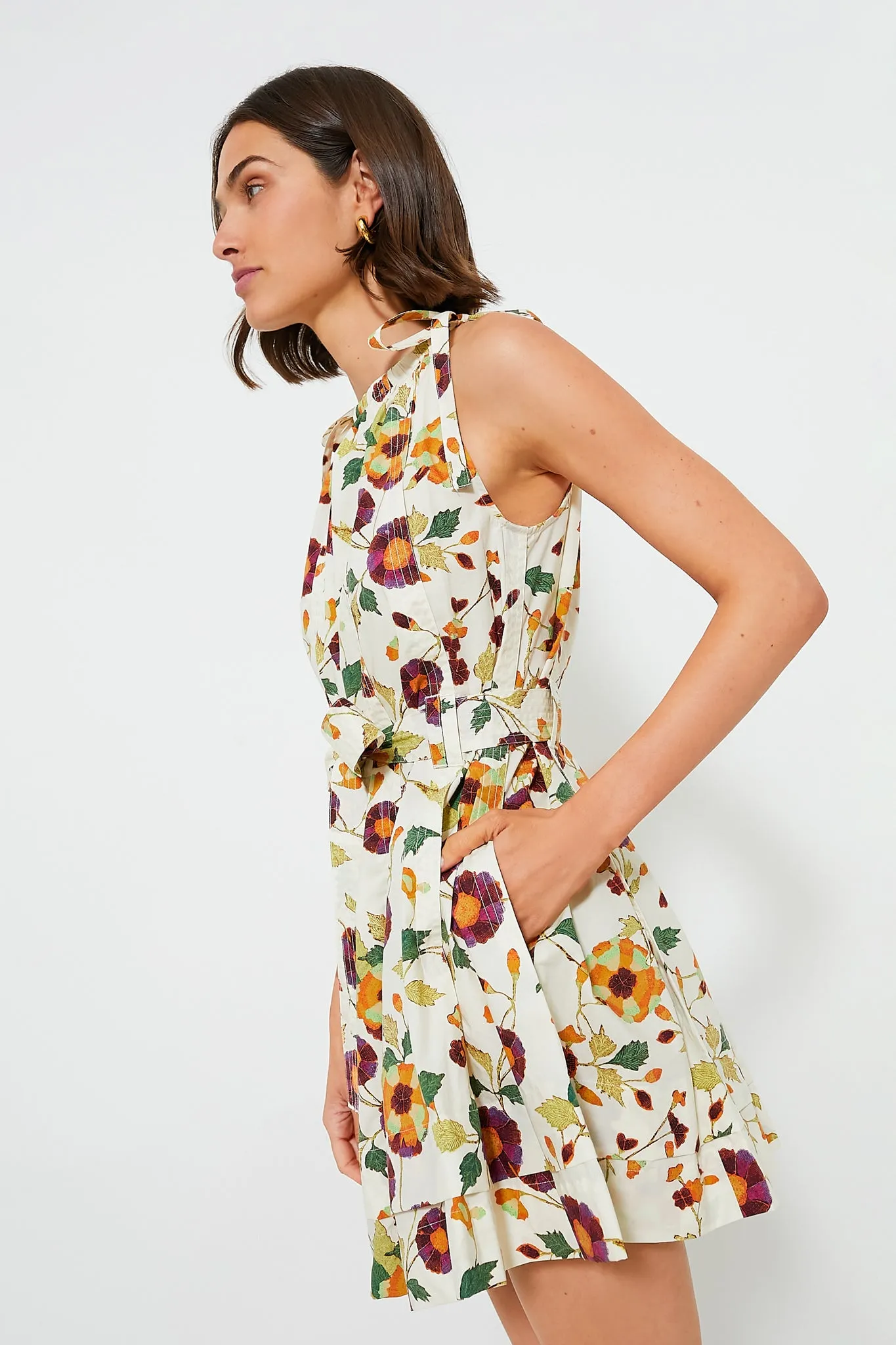 White Iris Brienne Dress