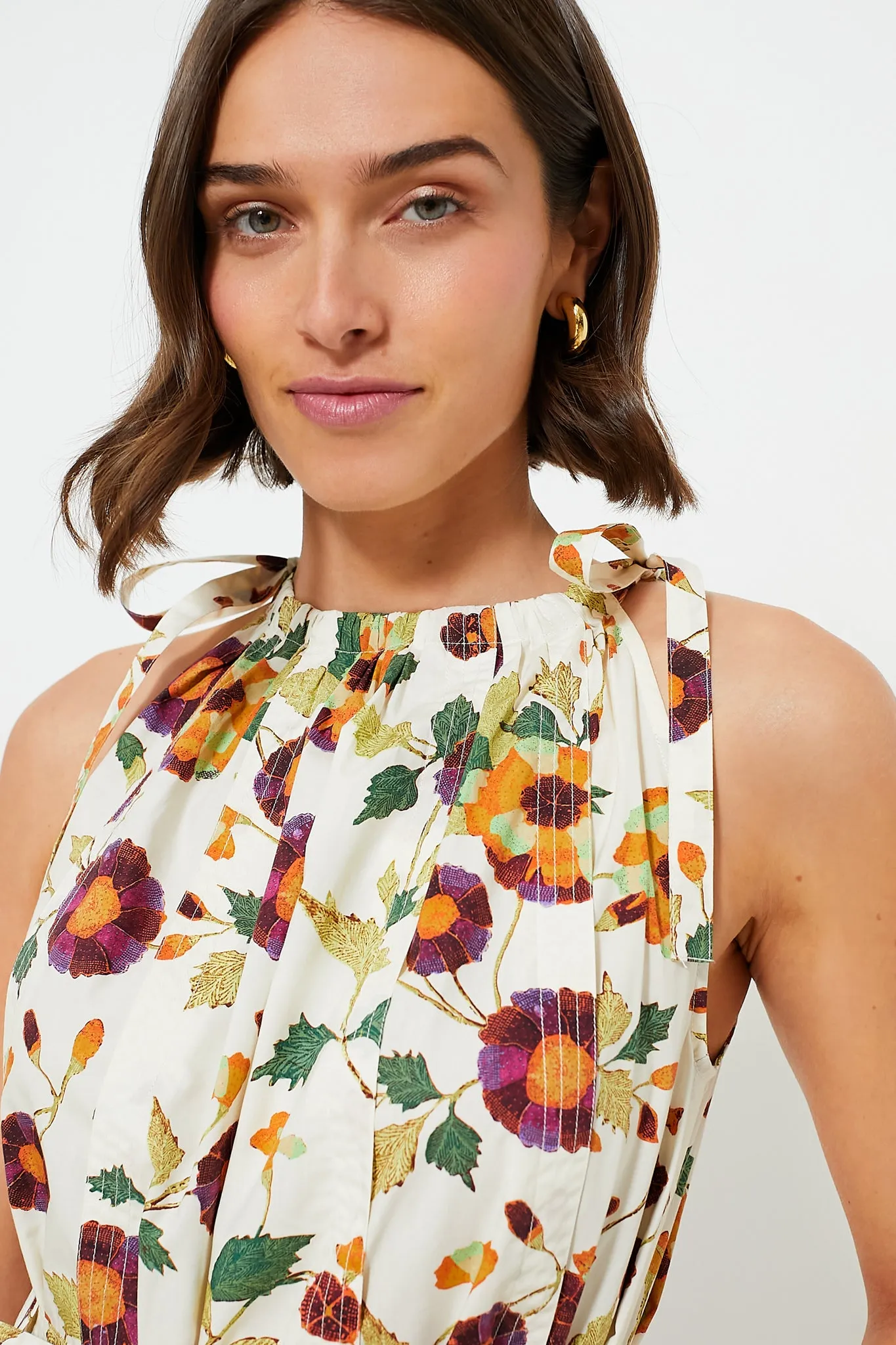 White Iris Brienne Dress